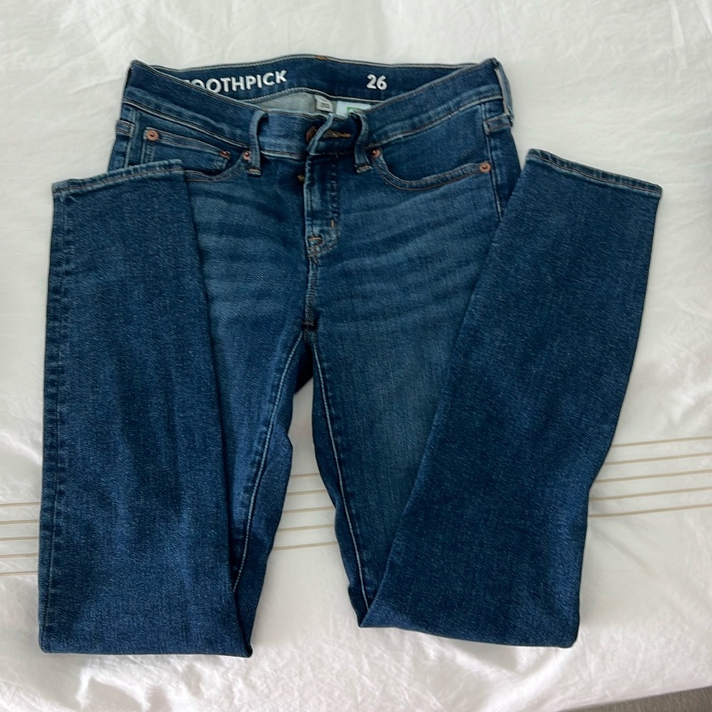 Toothpick JCREW jeans in size 26